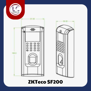 Máy kiểm soát ra vào chấm công SF200