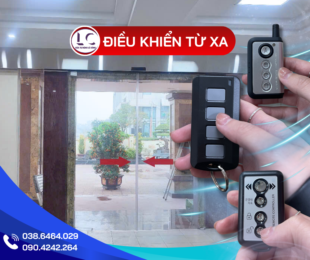 Remote cửa tự động
