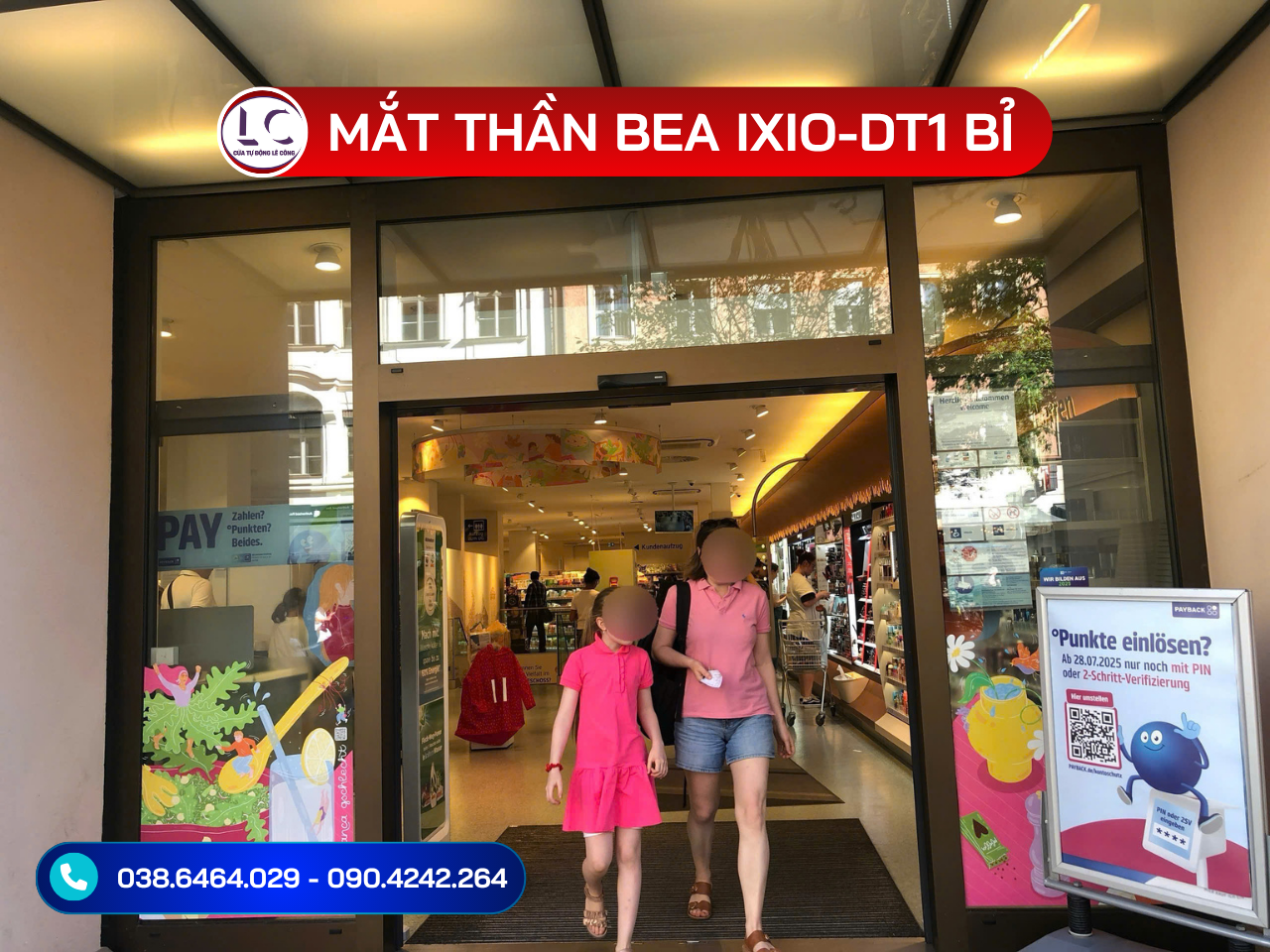 mắt thần cảm biến cửa tự động BEA IXIO-DT1